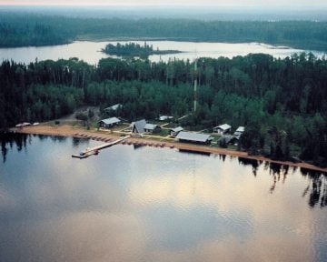 Aerial View Of Camp 2002 Ness