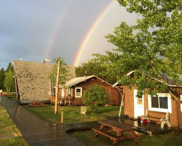 Rainbow Over The Camp